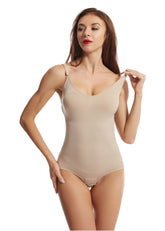 Ultimate Best Shapewear for Back Fat Smoothing and Booty Lifting in Black and Neutral - Nude - PromDressClub